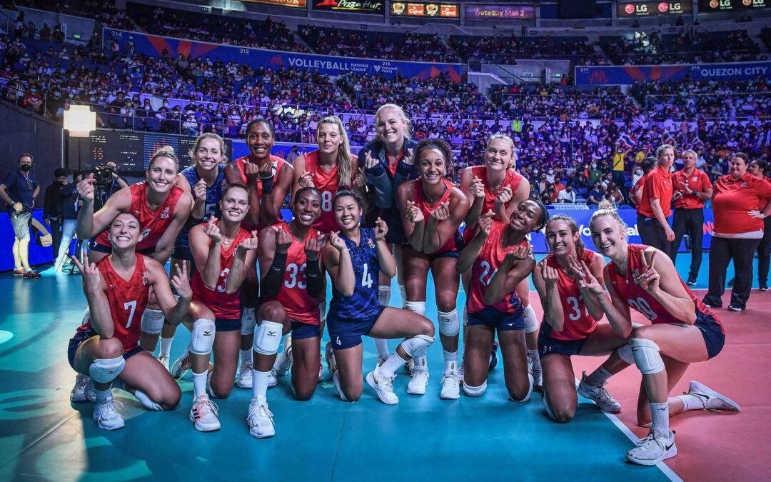Reigning Olympic Champions Team USA Hosts VNL Women’s World Finals July 12-16, 2023